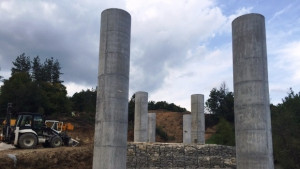 Напредва изграждането на съоръжението при бул Трети март съобщават от