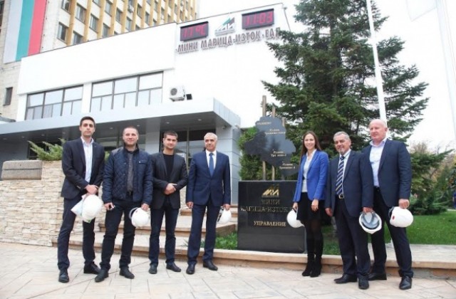 Ева Паунова и Владимир Уручев - първите евродепутати на посещение в „Мини Марица - Изток“