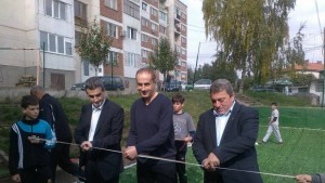 Откриха реновирана площадка в кв Герена в Кюстендил