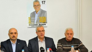 Кандидатите за кметове Красимир Богданов и Славей Григоров подкрепят Николай