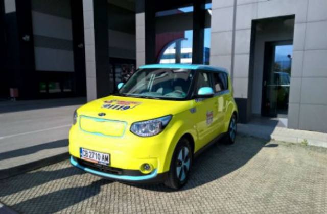 Електрическо такси се движи вече в София