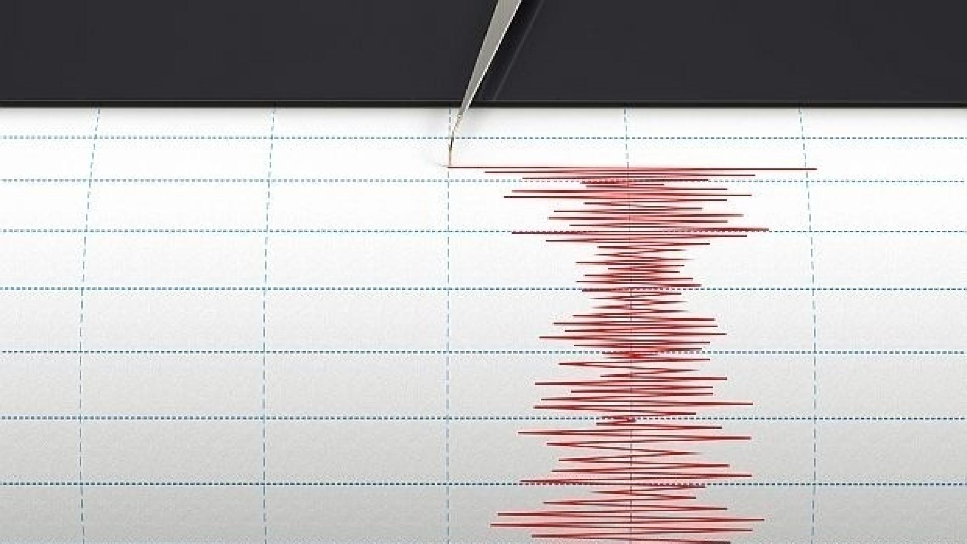 Земетресение с магнитуд 6 бе регистрирано днес край бреговете на