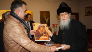 Новоизбраният кмет на Сливен Стефан Радев поздрави сливенския митрополит Иоаникий