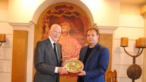 Даниел Панов се срещна с бившия премиер Симеон Сакскобургготски