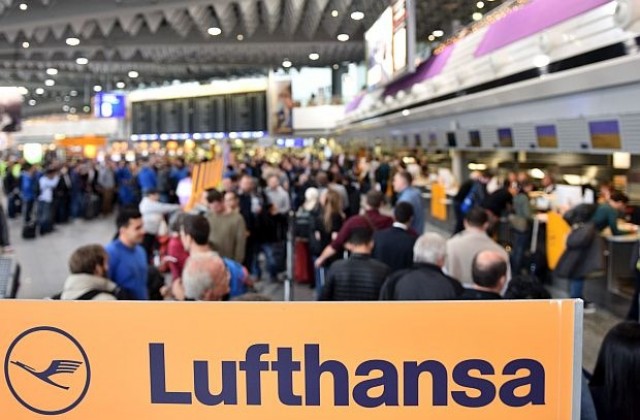 Стачката на Lufthansa се разраства в понеделник
