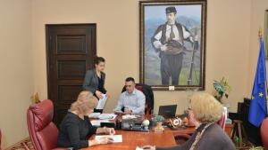 Първи работен ден на кмета на Сливен Стефан Радев