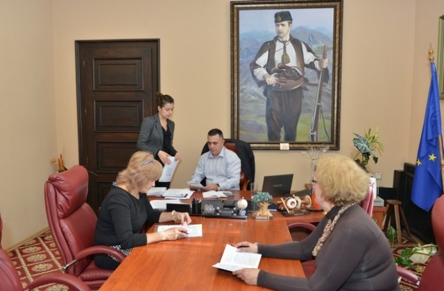 Първи работен ден на кмета на Сливен Стефан Радев