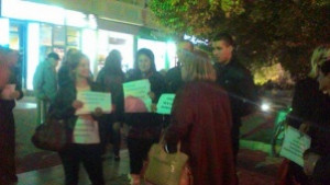 Мирен протест и подписка срещу изсичането на горите в Сливен