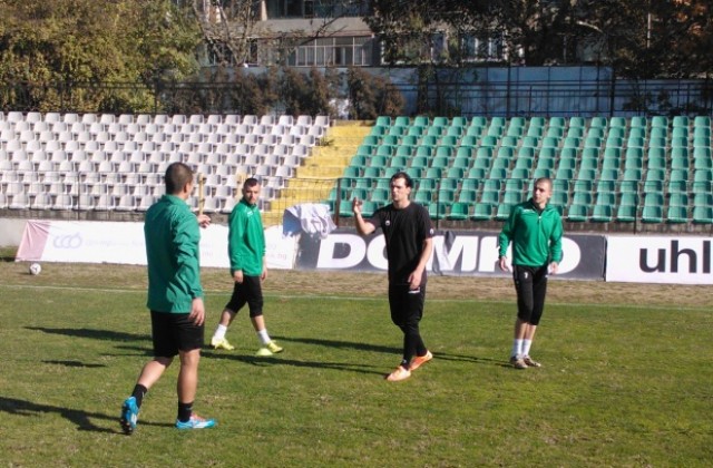 Андреас Васев тренира на облекчен режим