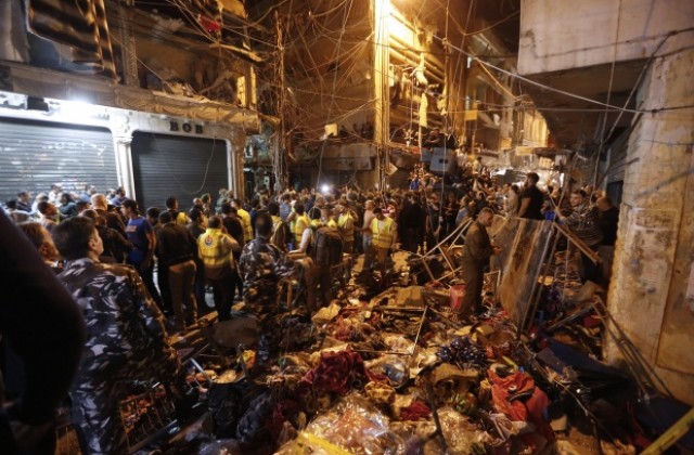 Франция, САЩ и ООН осъдиха атентата в Бейрут, броят на жертвите на атаката расте