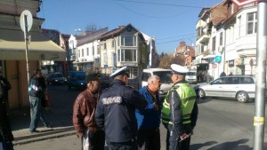 Акция на полицията на пазара в Кюстендил срещу неправилно пресичащи