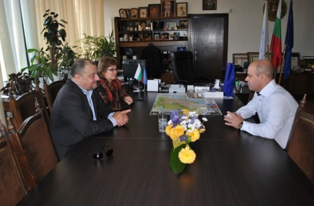 Кметът се срещна с вицепрезидента на КНСБ