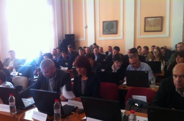 Разпределението по партии на председателските места в комисиите на ОС Кюстендил