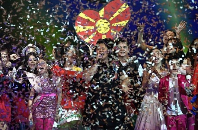 Подариха на участниците в детската Евровизия диск с Излел е Дельо Хайдутин