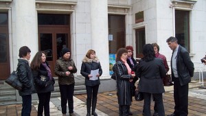 Библиотекари и музейни работници излязоха на протест