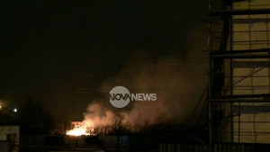 Пожар остави столични квартали без ток