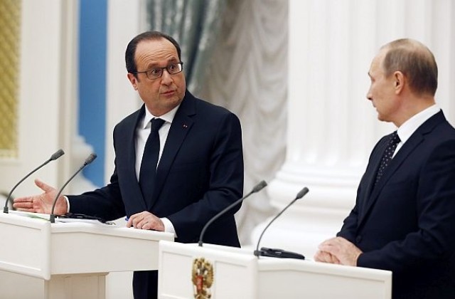 За какво се договориха Владимир Путин и Франсоа Оланд
