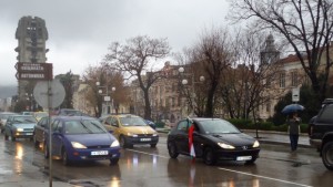 Шуменци се събраха на протест срещу новите цени на винетките