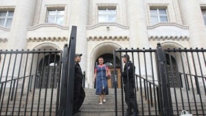 Сигнал за бомба опразни Съдебната палата