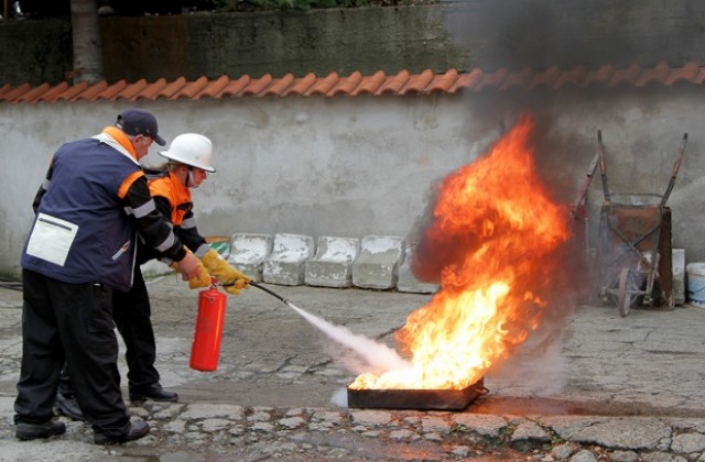Старозагорските доброволци са участвали в ликвидирането на 7 пожара