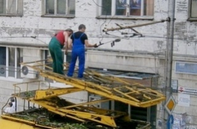 Отново променят движението заради подмяна на контактната мрежа