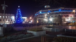 Дядо Коледа гостува в Дупница за грейването на елхата