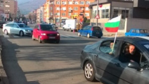 И куче се включи в протеста срещу поскъпването на винетките