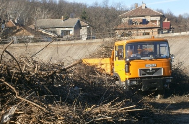 Камиони на тревненска фирма бяха хванати да стоварват клони на Колодрума