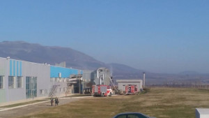 Гръм смути кюстендилци горя аспирационна уредба на завод