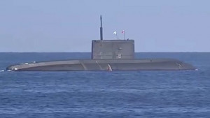 Руската подводница Ростов на Дон се завърна в Черно море