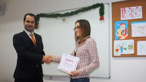 ПМГ Акад Иван Ценов Враца награди свои ученици за постигнати