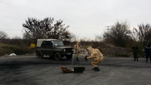 Учение за действия при пожар в склад за химикали проведе