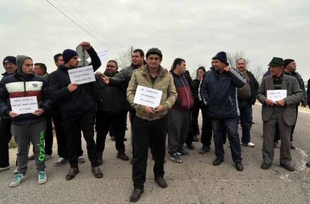 Над 50 казанджии блокираха протестно АМ Марица при Димитровград