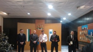 Министърът на спорта награди двама световни шампиони