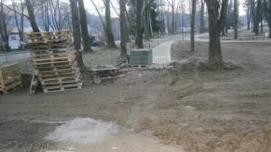 Парк Маркотея в Габрово все още е строителна площадка СНИМКИ