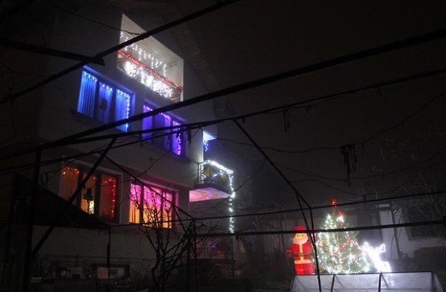 Къща в квартал Бистрец спечели конкурс за най-хубава коледна украса