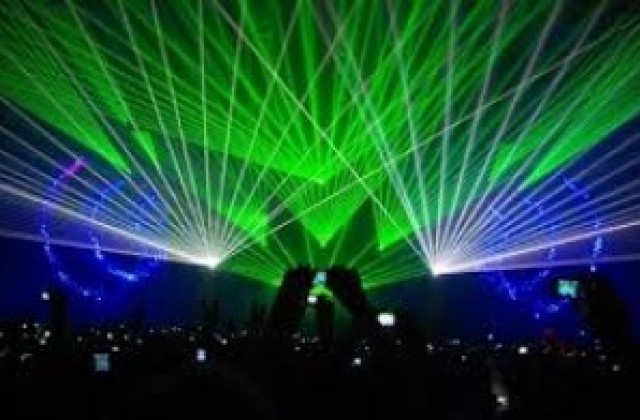 За първи път Г. Оряховица посреща Нова година с 3D лазерно светлинно шоу