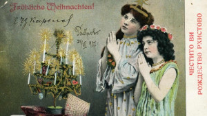 Коледни картички от края на Х Х и началото на