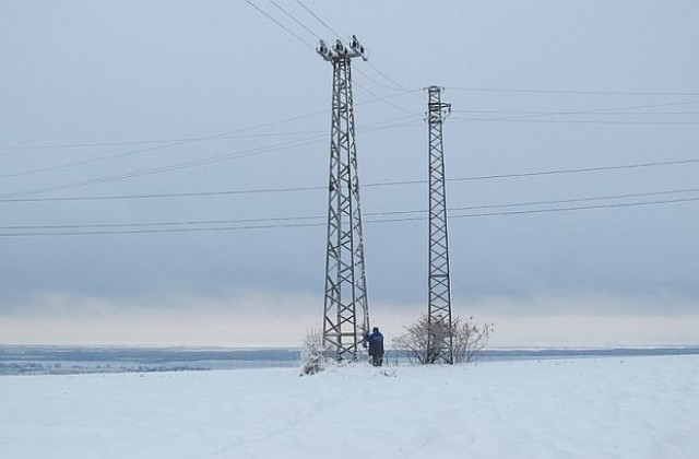 30 села в Югоизточна България са с нарушено електрозахранване