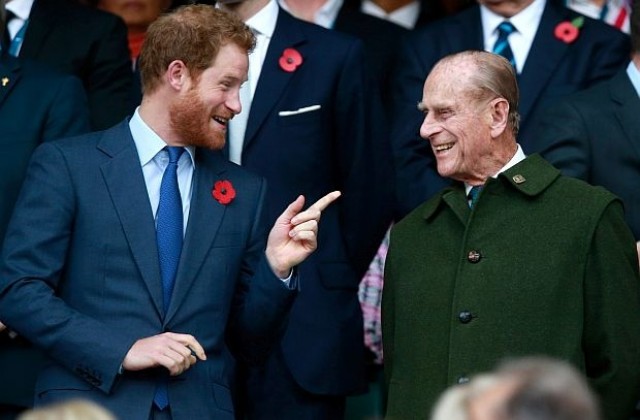 Принц Филип измести внука си принц Хари в класация за стил