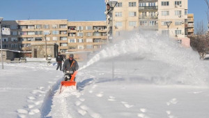 Монтана се справя успешно със снега