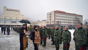 Осветиха бойните знамена на врачанското поделение