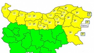 Варна с жълт код заради силен вятър