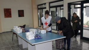БЧК започна раздаването на храни в Западен