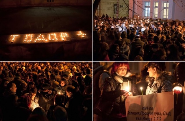 Врачани се готвят за още по-масов протест заради убийството на Тодор