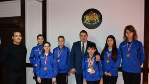 Кметът на Г Оряховица се срещна с медалисти на Хемус