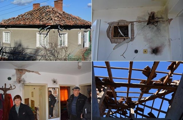 Кълбовидна мълния опустоши къща в Белотинци