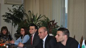 Кметът се срещна с представители на Европейската банка