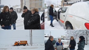 Осъществяват се проверки по места във връзка с усложнената зимна