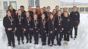 13 медала за момичетата кадетките и девойките на клуб В